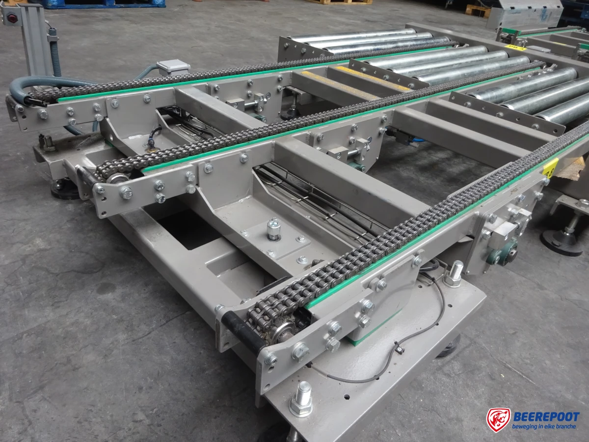 Rollenbaan-/kettingbaanwissels